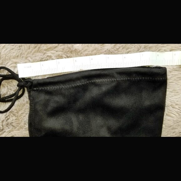 Catherine Malandrino Verda Thigh Hi Boot Over The Knee Size 8.5 Black Faux Suede - Picture 5 of 15